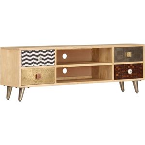 Medina Tv-meubel 120x30x40 cm massief mangohout