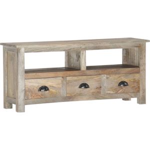 Medina Tv-meubel 110x30x50 cm massief mangohout