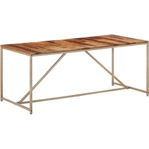 Medina Eettafel 180x90x76 cm massief sheeshamhout