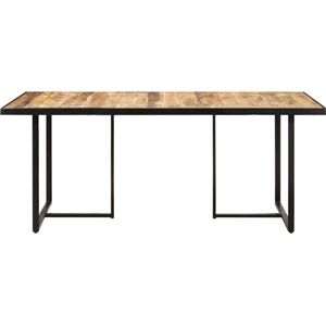 Medina Eettafel 160 cm ruw mangohout