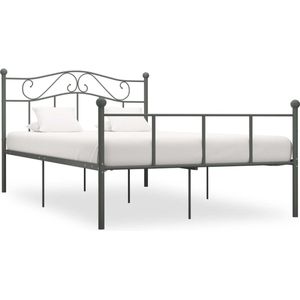 Medina Bedframe metaal grijs 160x200 cm