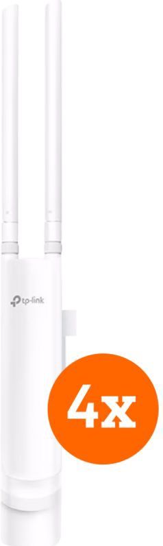 TP-Link - Omada EAP225 - Toegangspunt - 4-pack - Waterdicht - 867 Mbit/s
