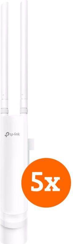 TP-Link - Omada EAP225 - Toegangspunt - Buiten - 5-pak - 867 Mbit/s