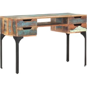 Medina Bureau 118x48x75 cm massief gerecycled hout