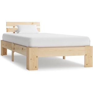 Medina Bedframe massief grenenhout 90x200 cm