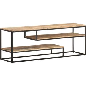 Medina Tv-meubel 130x30x45 cm ruw mangohout