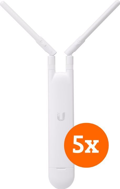 Ubiquiti - Unifi UAP-AC-M - Toegangspunt - 5-pack - Weerbestendig - Dual-band 802.11ac
