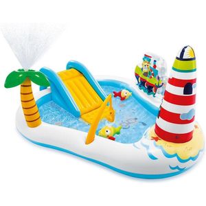 Intex Speelzwembad Fishing Fun - 219x188x99cm