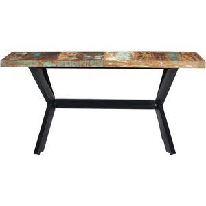 Medina Eettafel 160x80x75 cm massief gerecycled hout