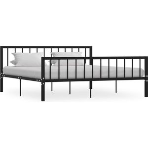 Medina Bedframe metaal zwart 180x200 cm