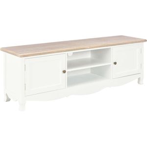 Medina Tv-meubel 120x30x40 cm hout wit