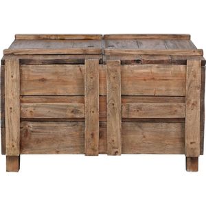 Medina Salontafel 65x65x38 cm massief gerecycled hout