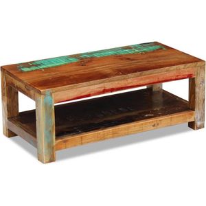 Medina Salontafel 90x45x35 cm massief gerecycled hout