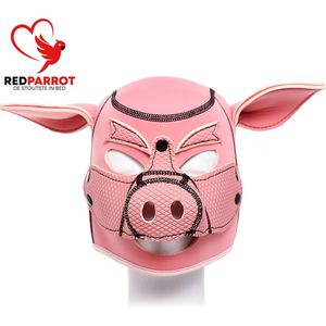 SM masker | BDSM masker | Varkenshoofd | Rollenspel | Zeer luxe uitvoering | One size | SM slaaf