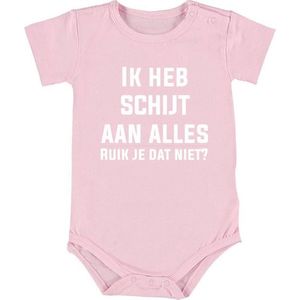 Ik heb schijt aan alles (ruik je dat niet?) Baby Romper | rompertje | geboorte | cadeau | meisje