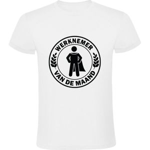 Werknemer van de maand Heren T-shirt | collega | bedrijf | baas | bedrijfsfeest | cadeau | kado  | shirt