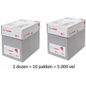 10 x Kopieerpapier Quantore Economy A4 80gr wit (2 dozen)