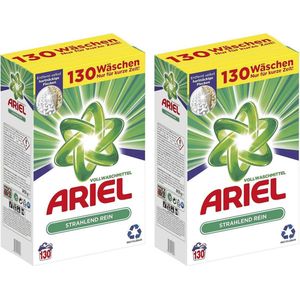 Ariel waspoeder Voordeelverpakking | 2*130 wasbeurten | 2x8,45KG - Ariel Regular Wasmiddel | Voor alle soorten was