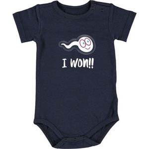 I Won Baby Romper | rompertje | geboorte | cadeau | jongen