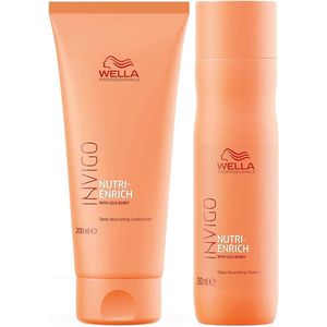 Wella - Nutri Enrich Duo Set - Haarverzorging