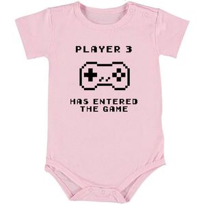 Player 3 has entered the game Baby Romper | rompertje | geboorte | cadeau | meisje