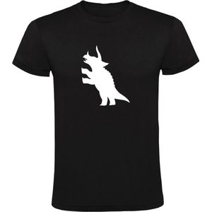 Triceratops Heren T-shirt | Zwart | Dino | Dinosauriërs | Beest | World