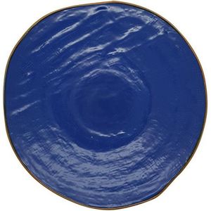 Vivi Oggi - Dinerborden - Bord - Rond - Ø 28cm - Blauw - Italië