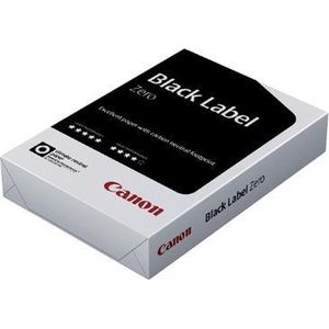 5 x Kopieerpapier Canon Black Label Zero - A3 -80gr - wit - CO2 neutraal - (5x 500vel)