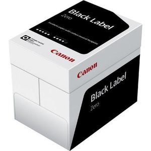Kopieerpapier Canon Black Label * Zero CO2 * A4 75gr * wit - doos 5 x 500vel