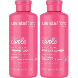 Lee Stafford - For The Love Of Curls - Shampoo en Conditioner - Voor Krullen