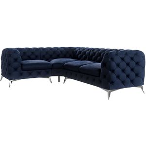 Hoekbank Nora links velvet | Ropez