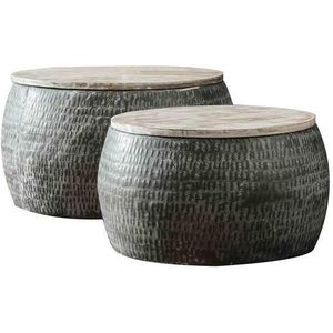 Set van 2 salontafels Stone | Loft46