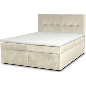 Boxspring Nice velvet 140 x 200 cm | Ropez