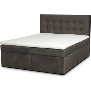 Boxspring Lille met opbergruimte velvet | Ropez