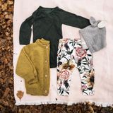 WildWood Romper - Stippenprint - Lange Mouwen - Stretchkatoen