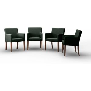 Set van 4 eetkamerstoelen Escape linnen | NADUVI Collection