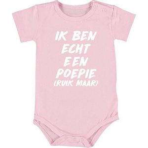 Ik ben echt een poepie (ruik maar) Baby Romper | rompertje | geboorte | cadeau | meisje