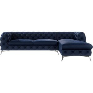 Hoekbank Noralie rechts velvet | Ropez