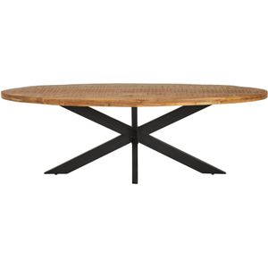 Eettafel Mateo ovaal x-poot | Loft46