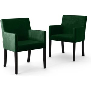 Set van 2 eetkamerstoelen Escape velvet | NADUVI Collection