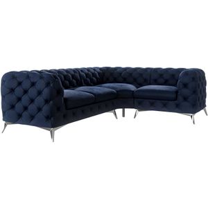 Hoekbank Nora rechts velvet | Ropez