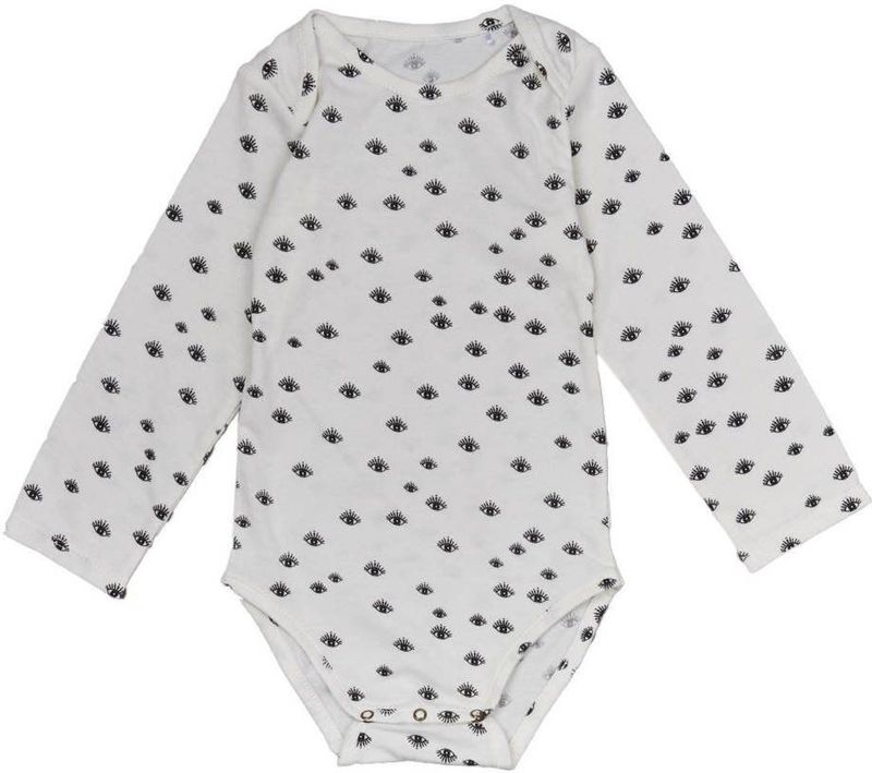 WildWood Romper met Print Wit/Zwart