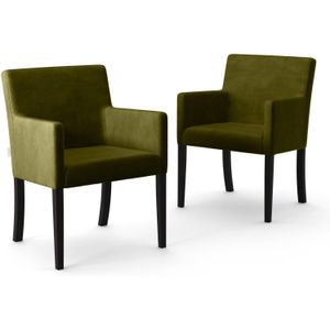 Set van 2 eetkamerstoelen Escape velvet | NADUVI Collection