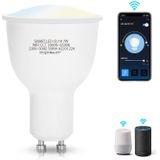 GU10 - WiFi LED Spot - Warmwit - Daglichtwit - 7W - AigoSmart App