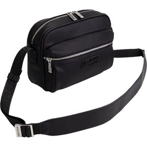 Malelions void messenger bag 2.0 in de kleur zwart.