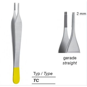 Benelux Surgical Instruments / Adson - Brown - TC- 12 cm