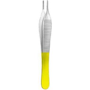 Belux Surigcal Instruments / Adson Verbandtang -TC - Hoge kwaliteit- Herbruikbaar - Niet steriel - Autoclaveerbaar - 15 CM