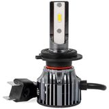 H7 koplamp set daglichtwit 6500K - 50 Watt & 5000 Lm/stuk | 12V & 24V DC - actieve koeling