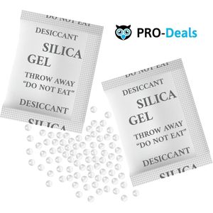 PRO-Deals 10 x Premium Silicagel Zakjes - 1g per Zakje