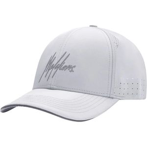 Malelions Sport Perforated Cap Light Grey Maat One size